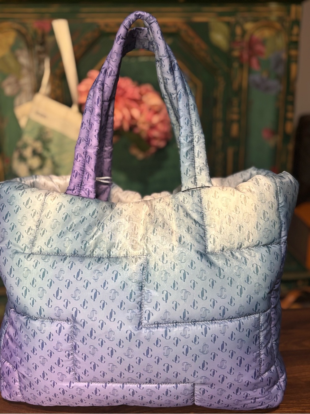 Jimmy Choo Laya Soft Tote~NWT w/COA - Picture 5 of 16